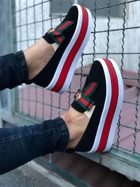 zapatos gucci mujer plataforma